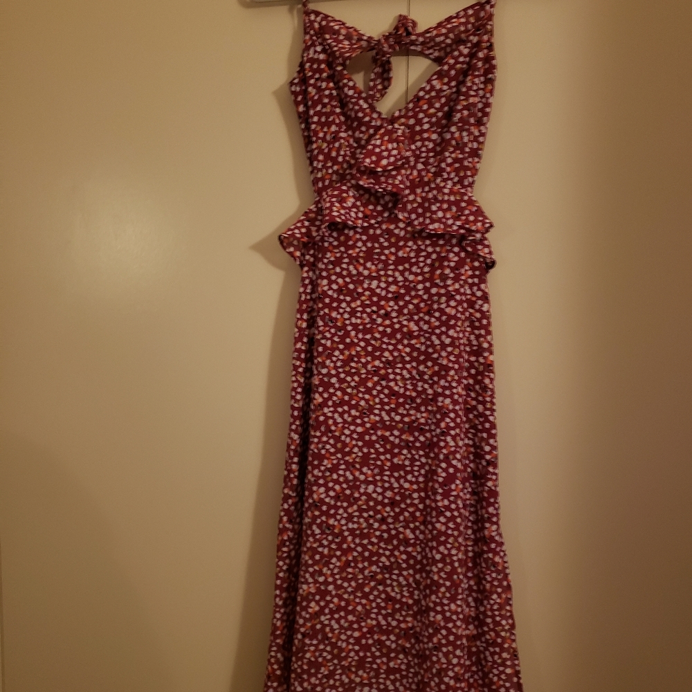 Blue rain dress
